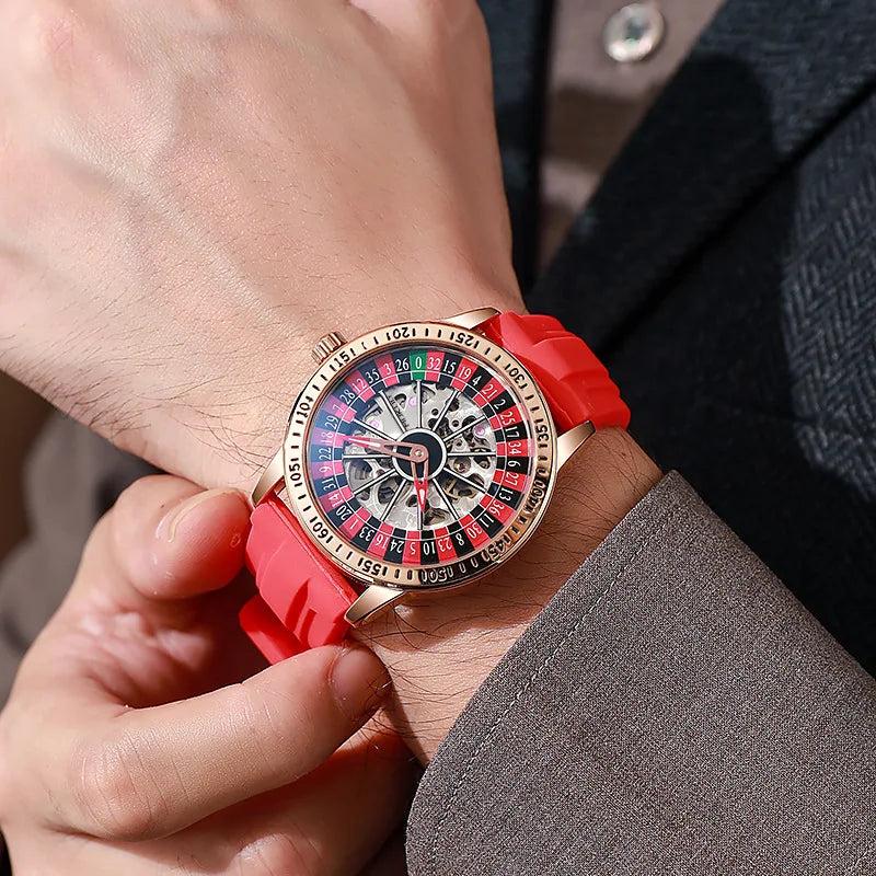 Rotating Dial Automatic Men Watch