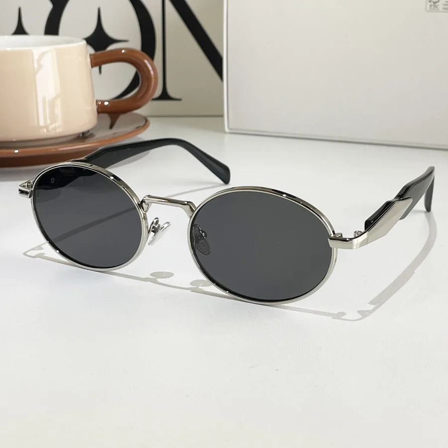 Small Oval Fashion Sunglasses