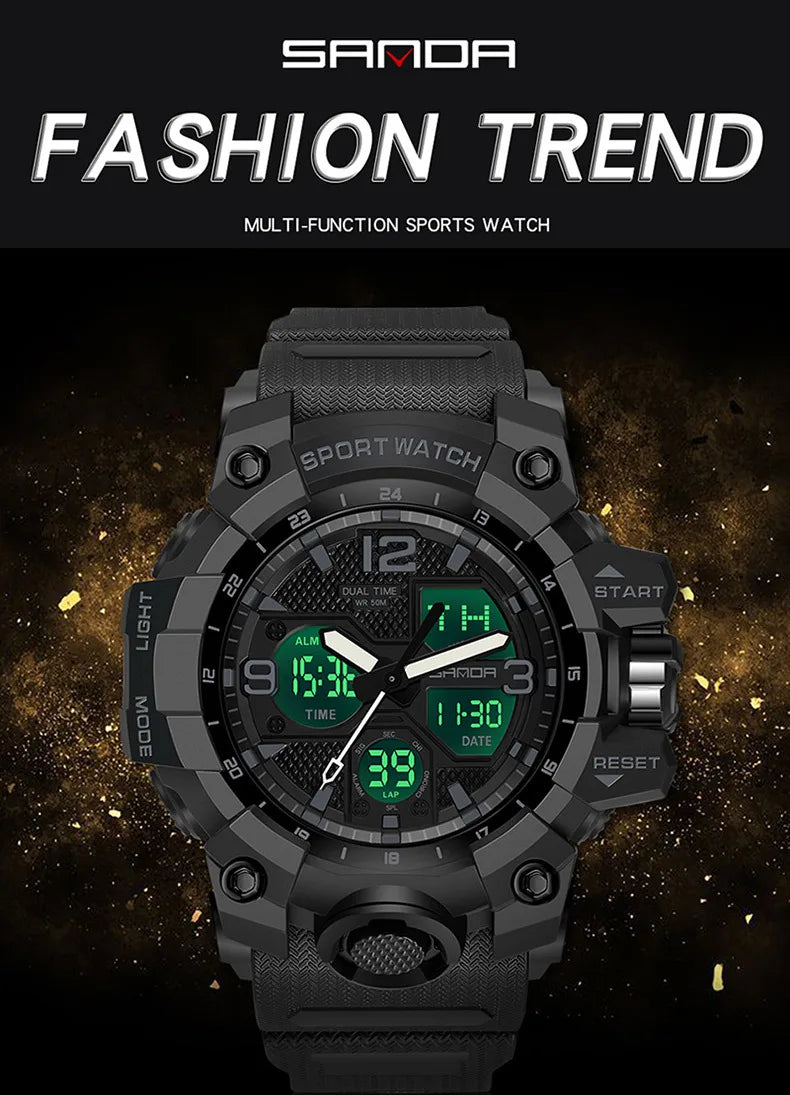Military Waterproof Quartz Men Watch
