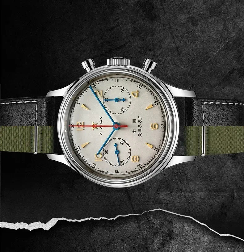 Pilot Chronograph Vintage Men Watch