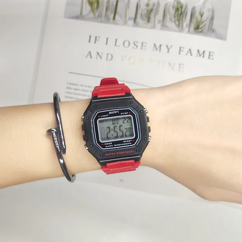 Waterproof LED Digital Sports Watch