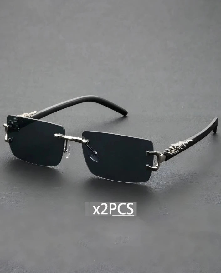 Classic Metal Square Sunglasses