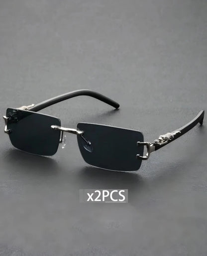 Classic Metal Square Sunglasses