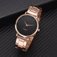 Rose Gold Business Women Watch