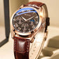 PU Leather Business Men Watch