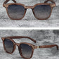 Wood Grain Polarized Sunglasses