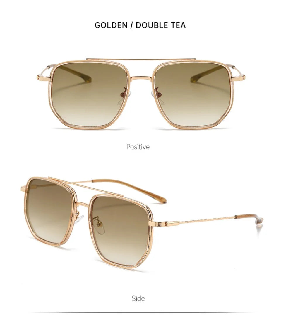 European Designer Big Frame Sunglasses