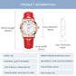 Business Leather Quartz Women Watch