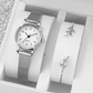Bracelet Quartz Women Watch Set