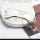 Vintage Metal Design Sunglasses