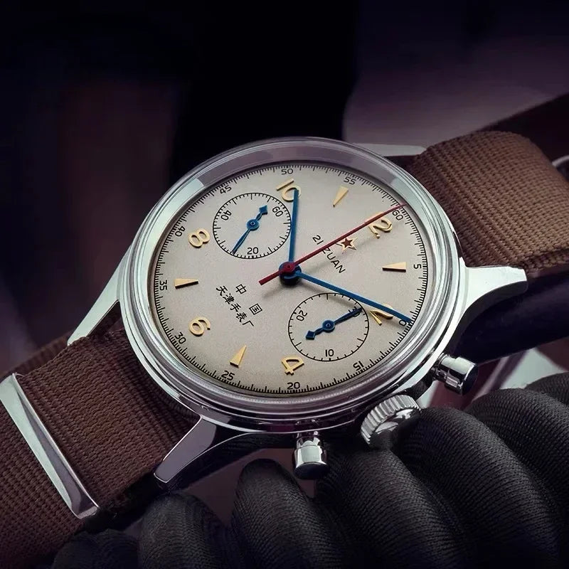 Pilot Chronograph Vintage Men Watch