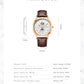 Earth Date Quartz Men Watch