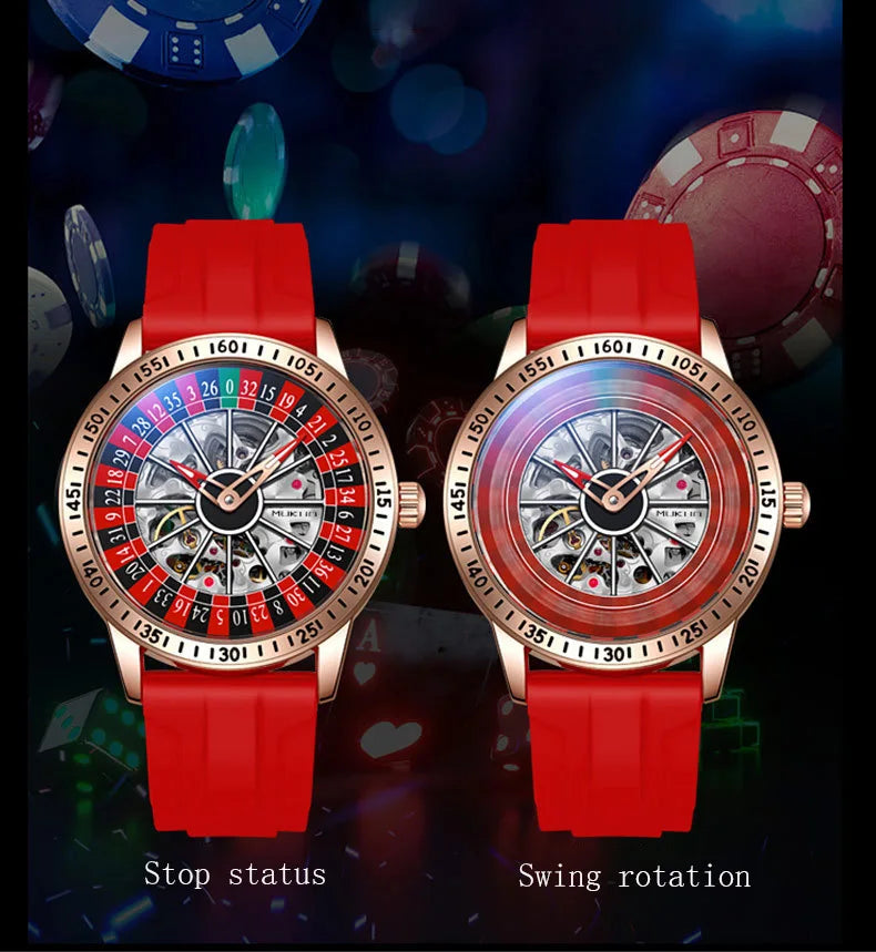 Rotating Dial Automatic Men Watch