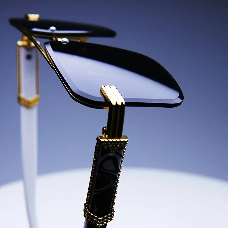 Frameless Classic Square Sunglasses