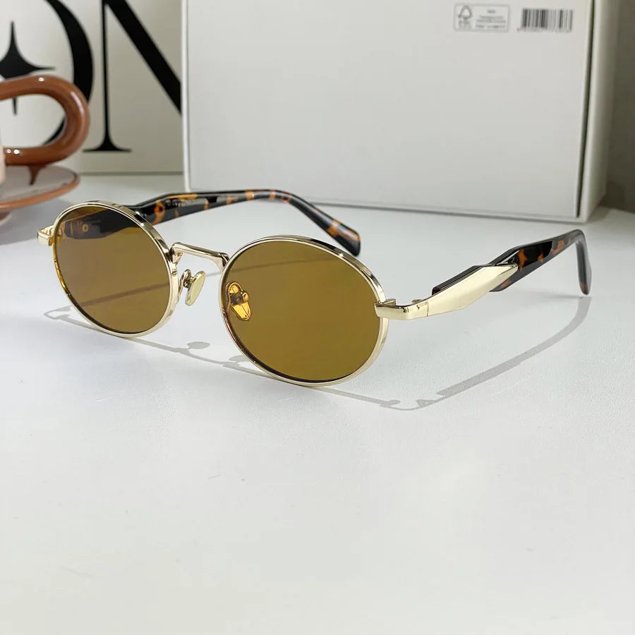 Small Oval Fashion Sunglasses