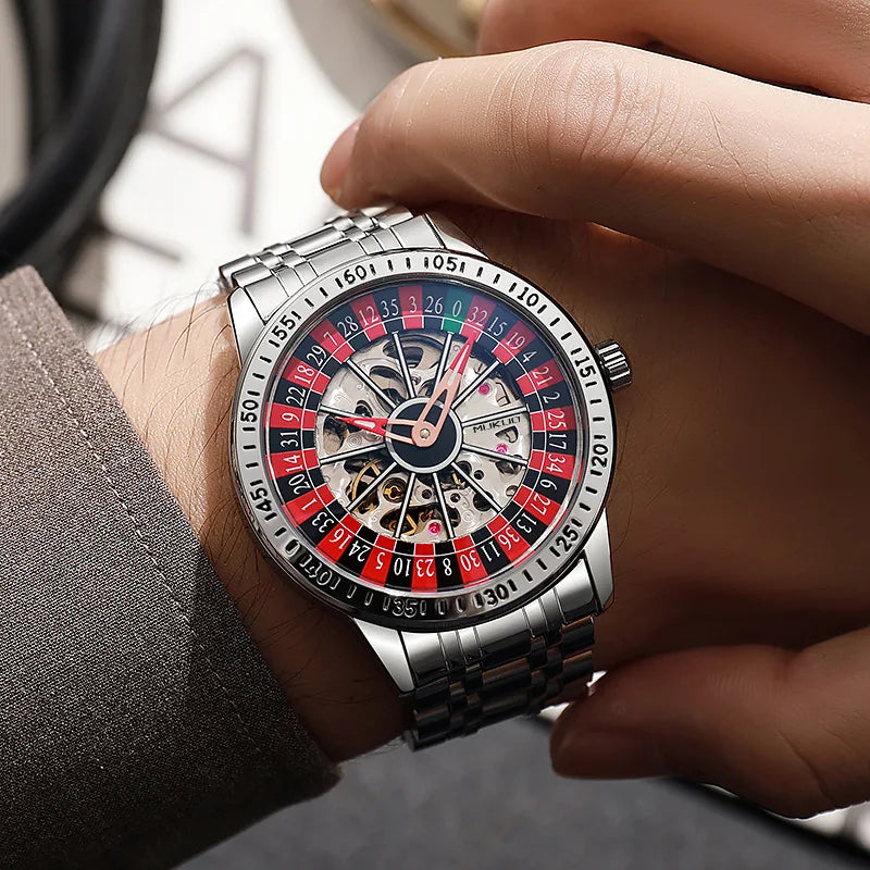 Rotating Dial Automatic Men Watch