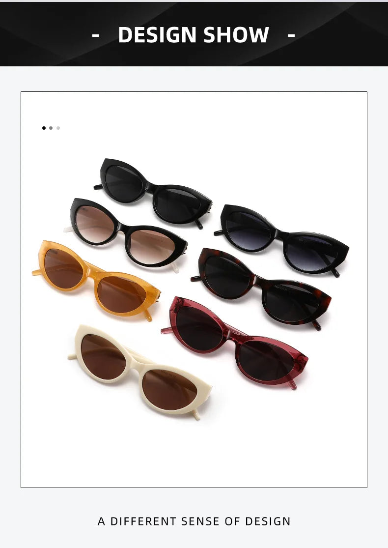Cat Eye Vintage Women Sunglasses
