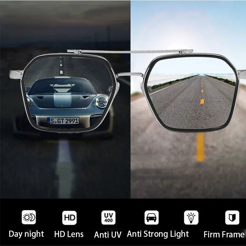 Photochromic Driver Day Night Sunglasses