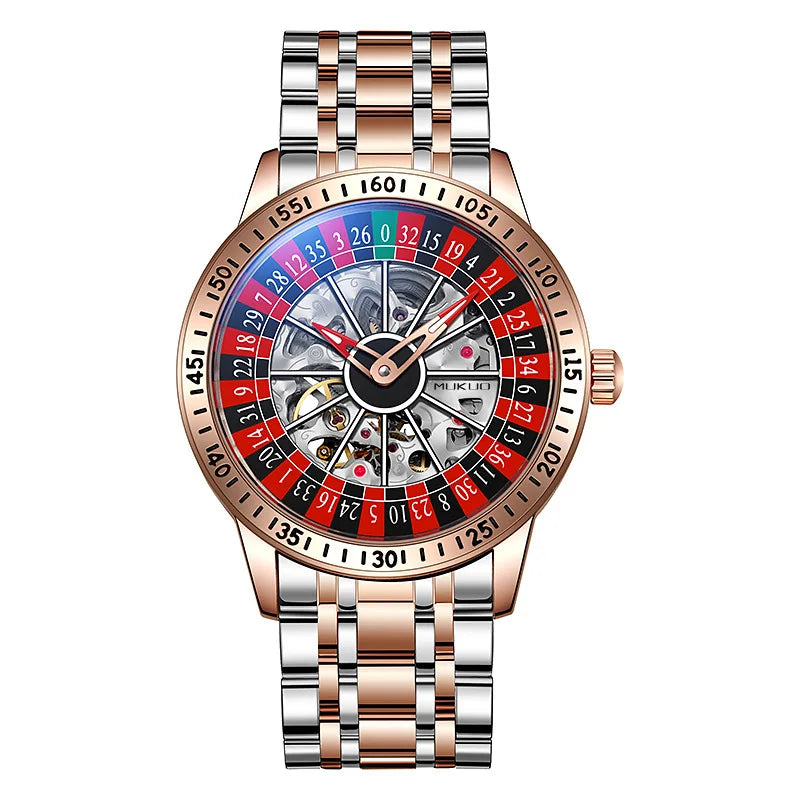 Rotating Dial Automatic Men Watch