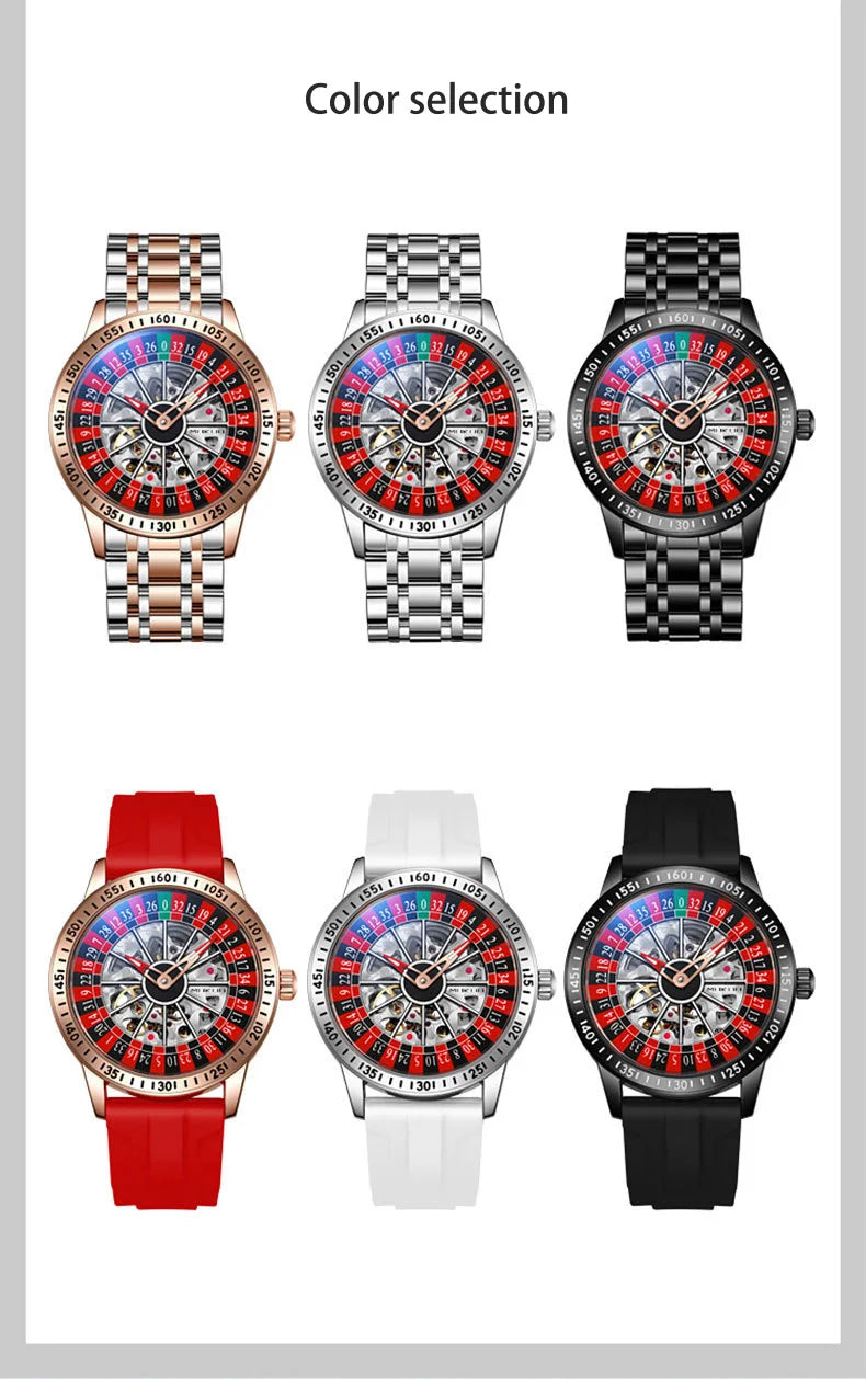 Rotating Dial Automatic Men Watch
