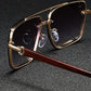 Punk Metal Pilot Sunglasses