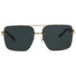 Retro Metal Square Sunglasses