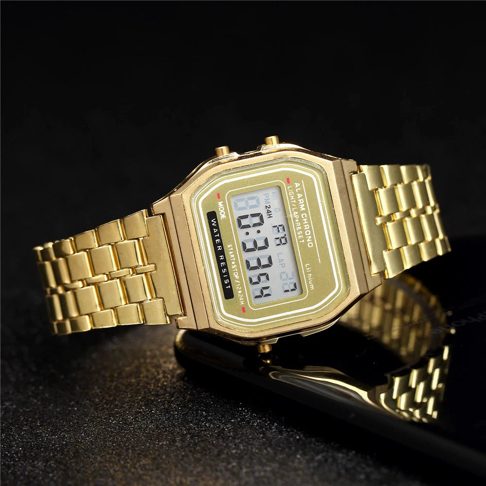 Waterproof LED Digital Sports Watch