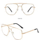 Vintage Metal Design Sunglasses