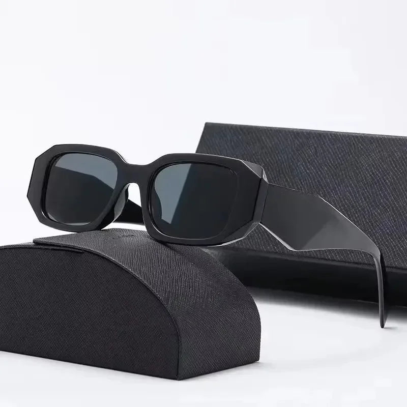 Designer Glamour Square Sunglasses