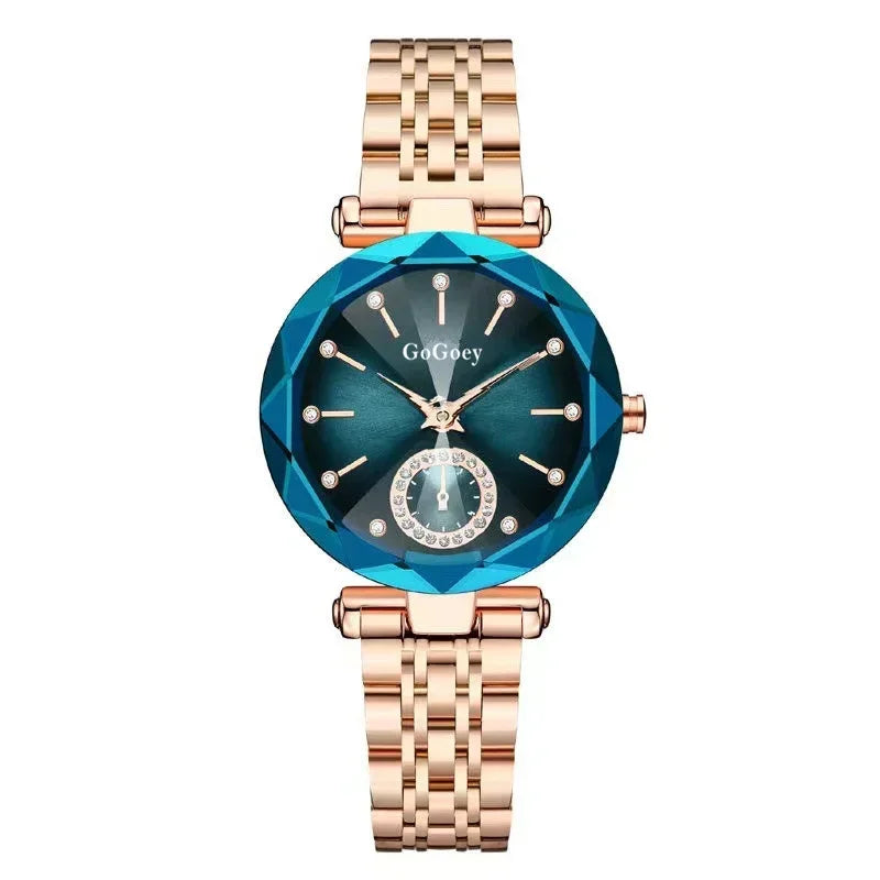 Steel Quartz Luxury Women Watch