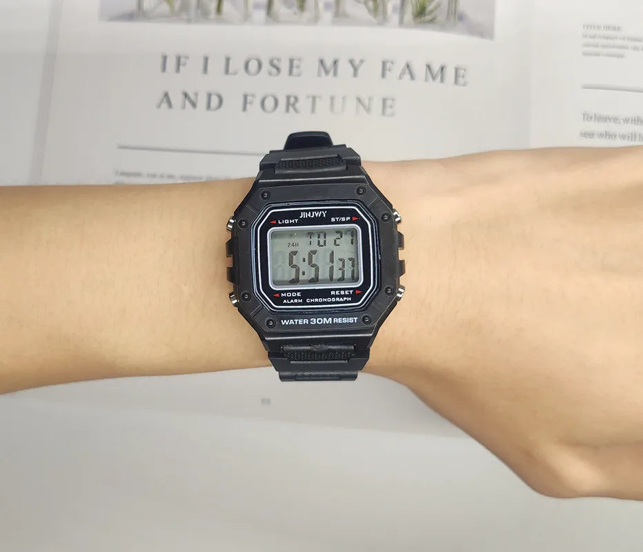 Waterproof LED Digital Sports Watch