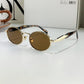 Small Oval Fashion Sunglasses