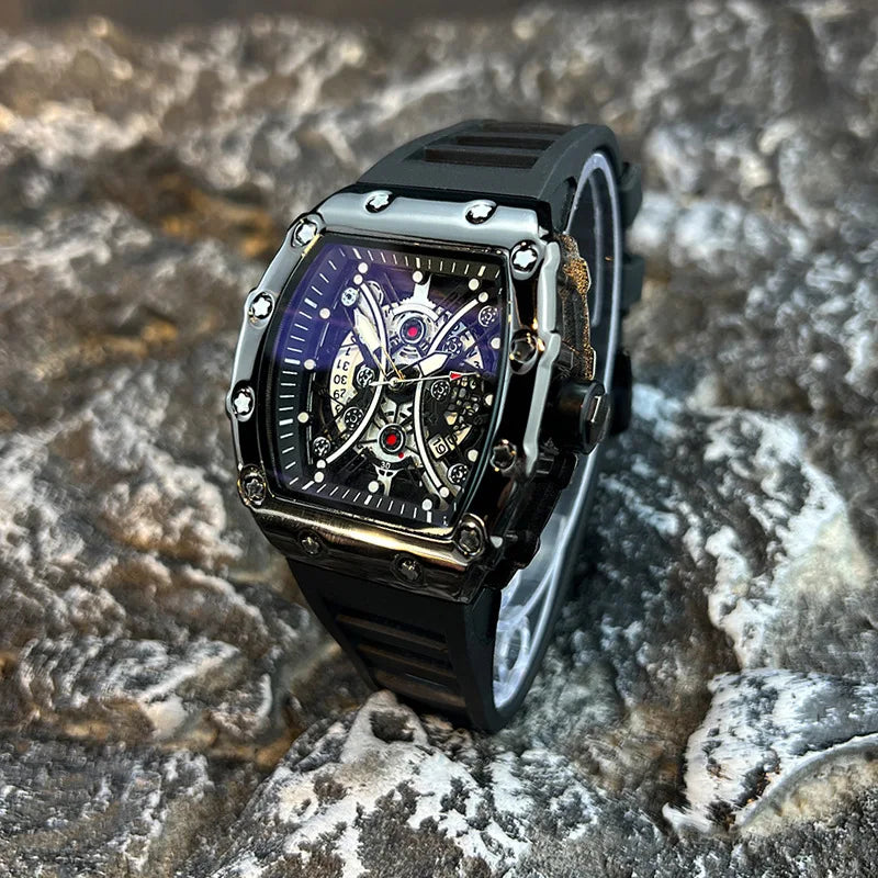 Barrel Dial Night Glow Watch