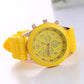 Silicone Strap Fashion Women Watch