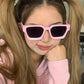 Designer Square Luxury Sunglasses