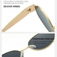 Oval Metal Designer Sunglasses