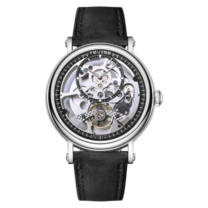 Skeleton Automatic Steel Men Watch