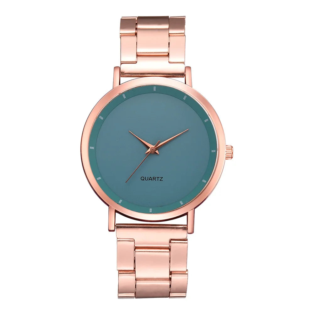 Rose Gold Business Women Watch