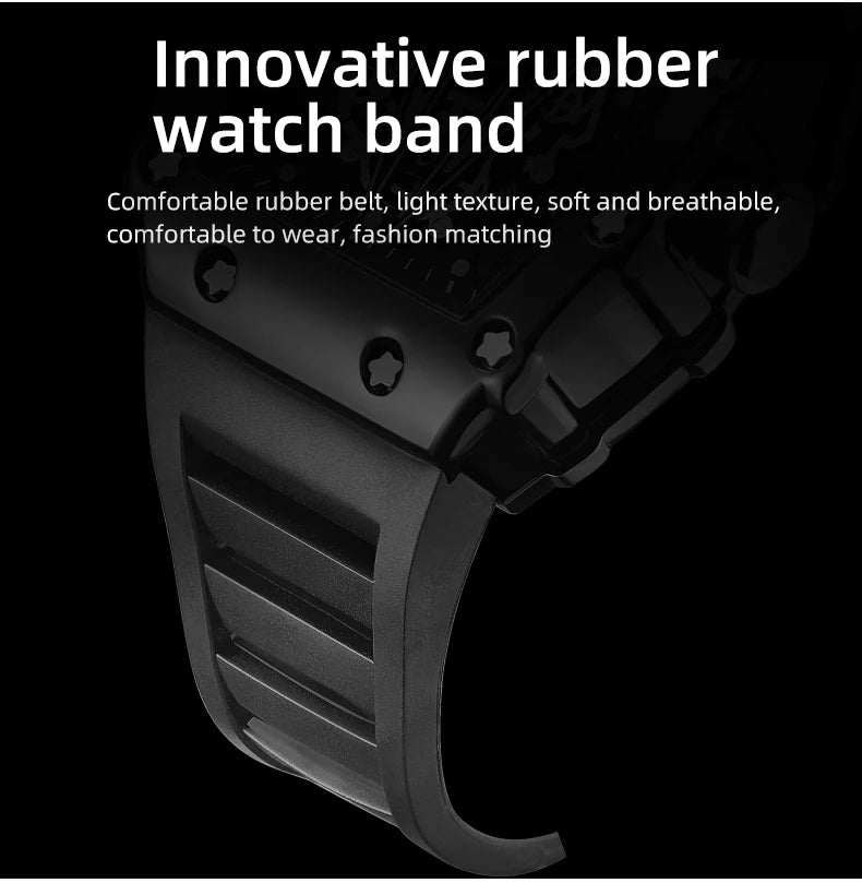 Large Dial Waterproof Men Watch