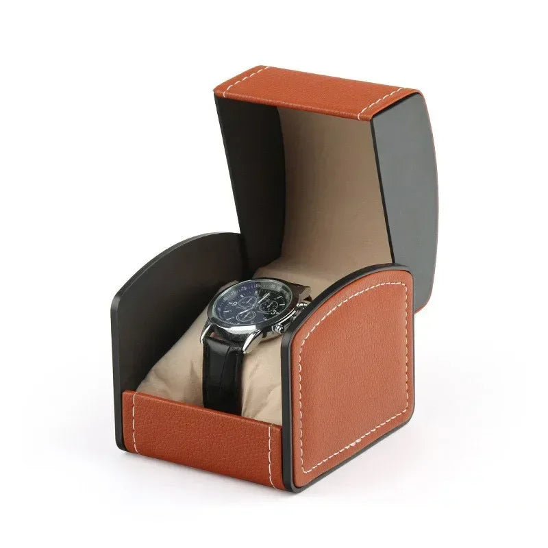 PU Leather Watch Storage Case
