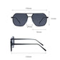 Vintage Metal Driving Sunglasses