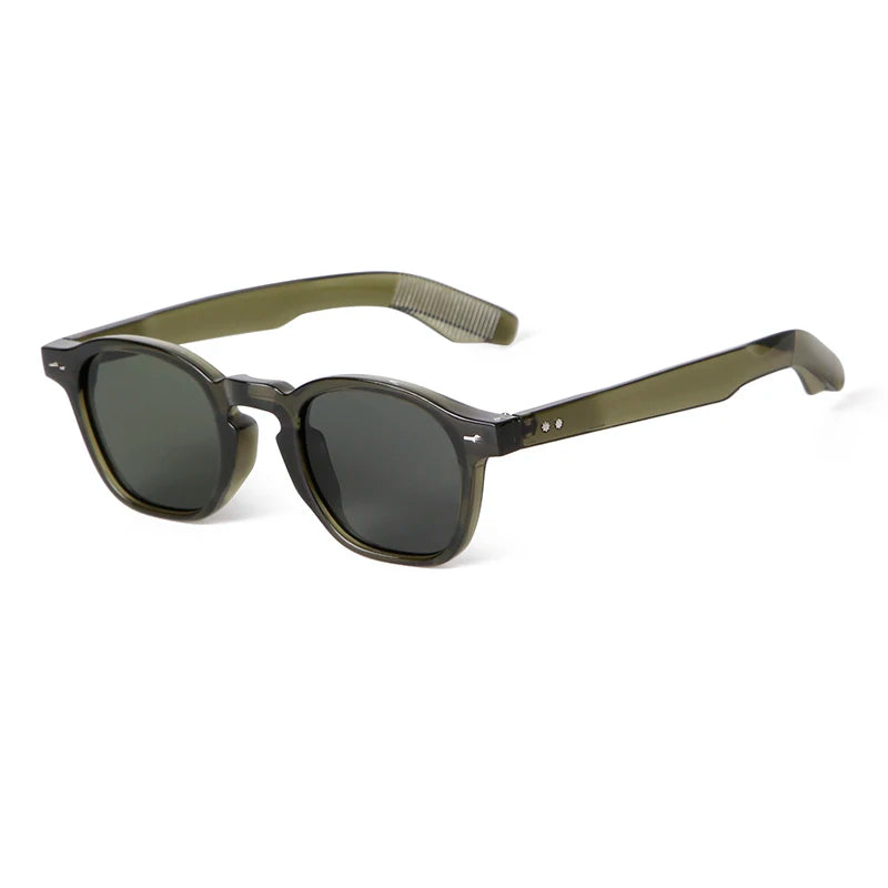 Yellow Orange Retro Sunglasses