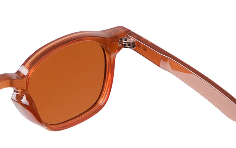 Yellow Orange Retro Sunglasses