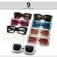 Designer Retro Rivet Sunglasses