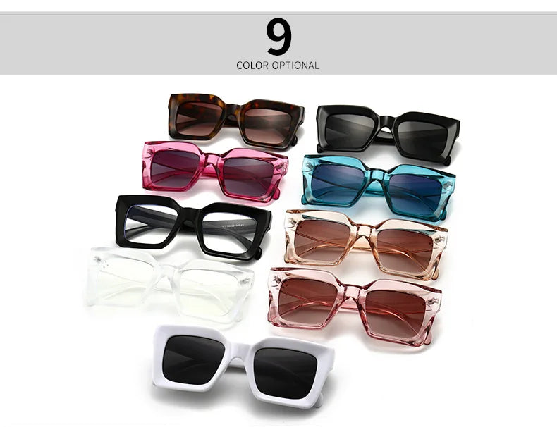 Designer Retro Rivet Sunglasses