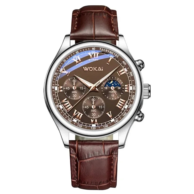 Earth Date Quartz Men Watch