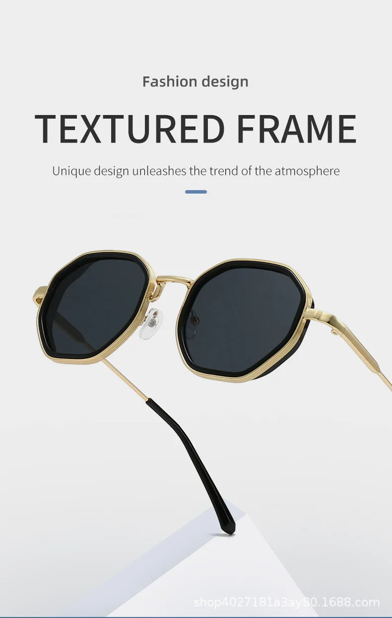 Geometric Square Retro Sunglasses