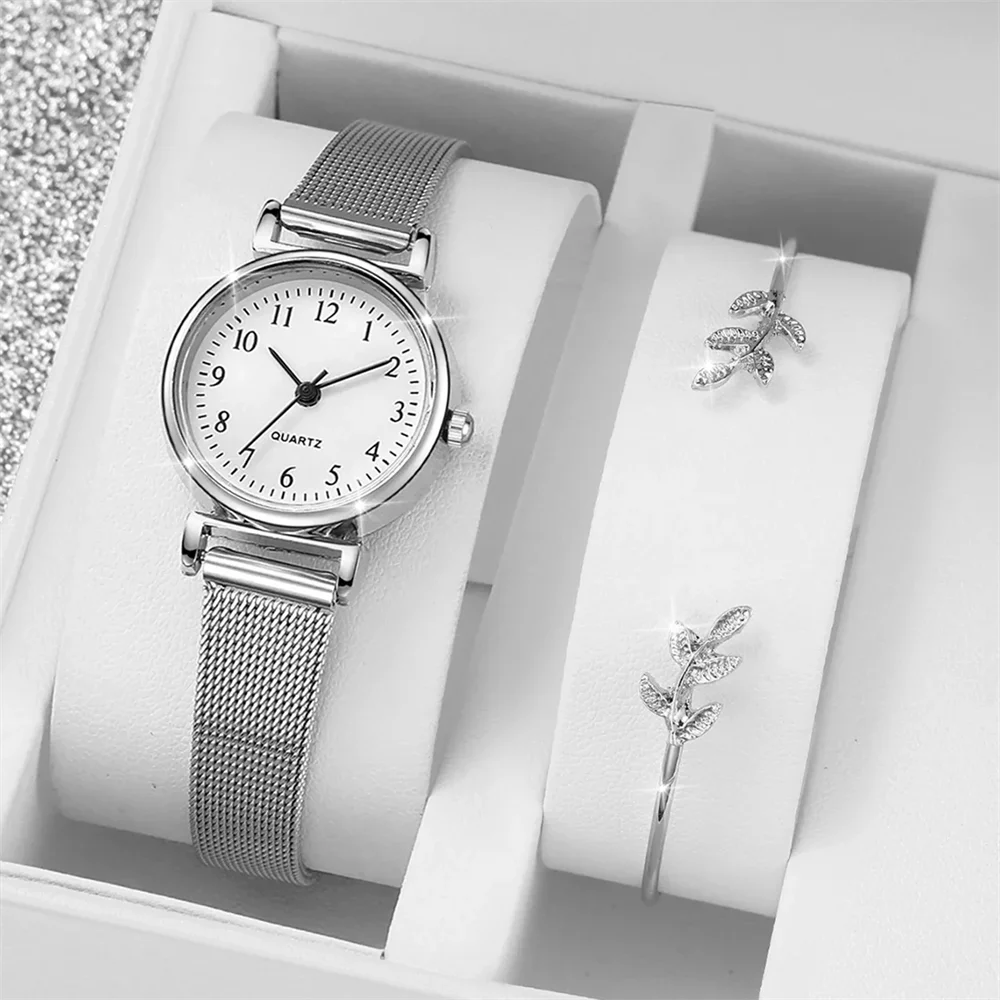 Bracelet Quartz Women Watch Set