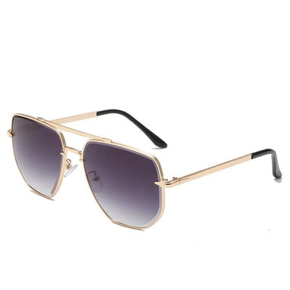 Vintage Metal Design Sunglasses