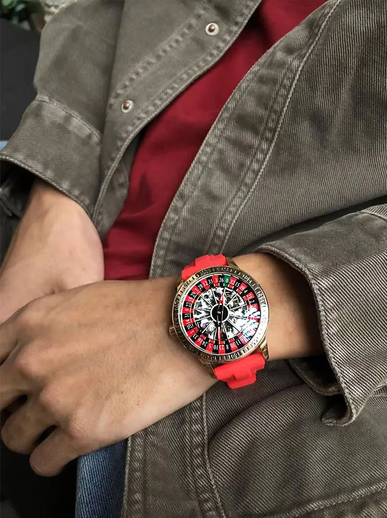 Rotating Dial Automatic Men Watch